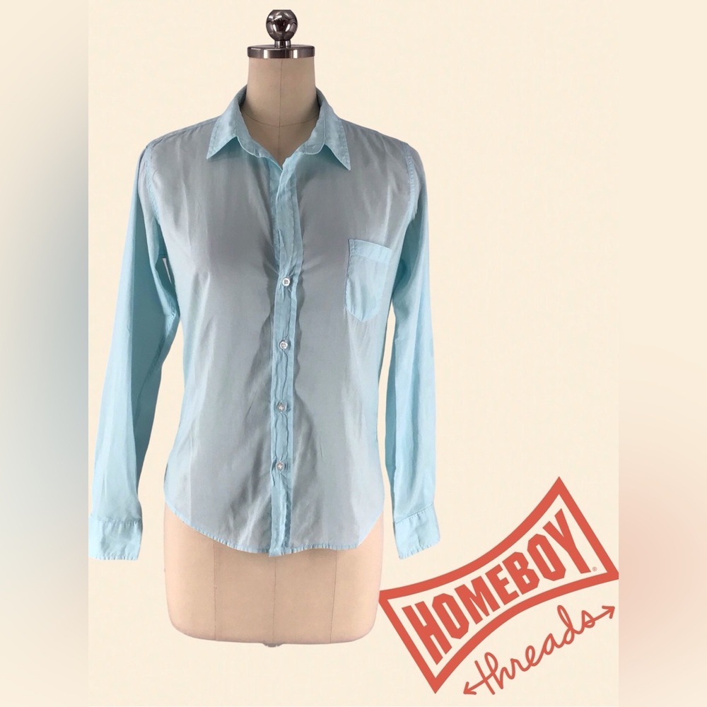 Frank & Eileen Light Blue Button-Up Shirt